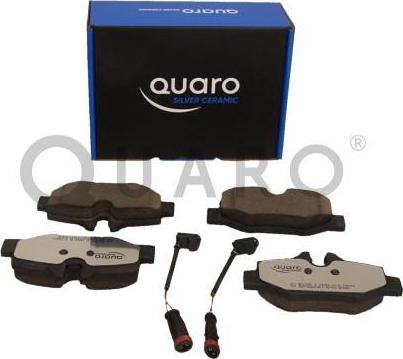 QUARO QP1258C - Тормозные колодки, дисковые, комплект onlydrive.pro