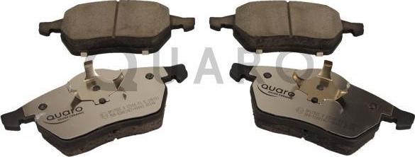 QUARO QP1752C - Brake Pad Set, disc brake onlydrive.pro