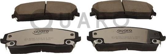 QUARO QP1784C - Brake Pad Set, disc brake onlydrive.pro