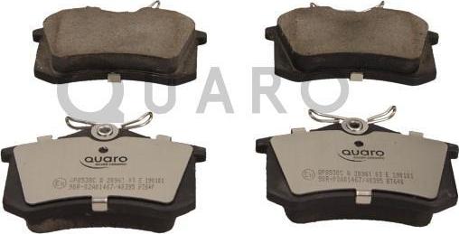 QUARO QP8538C - Brake Pad Set, disc brake onlydrive.pro