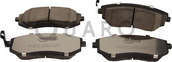 QUARO QP8054C - Brake Pad Set, disc brake onlydrive.pro