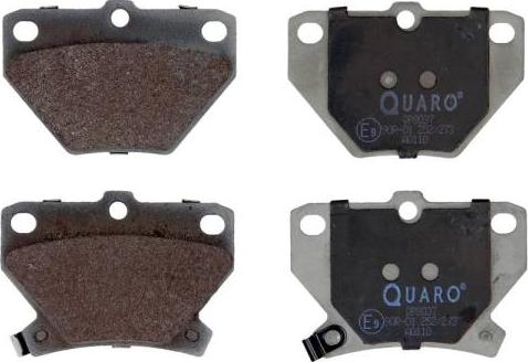 QUARO QP8037 - Brake Pad Set, disc brake onlydrive.pro