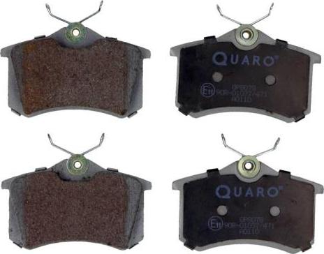 QUARO QP8078 - Brake Pad Set, disc brake onlydrive.pro