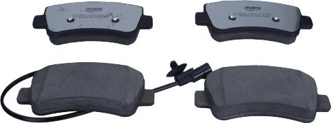 QUARO QP8211C - Brake Pad Set, disc brake onlydrive.pro