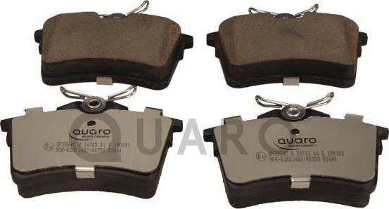 QUARO QP3964C - Brake Pad Set, disc brake onlydrive.pro