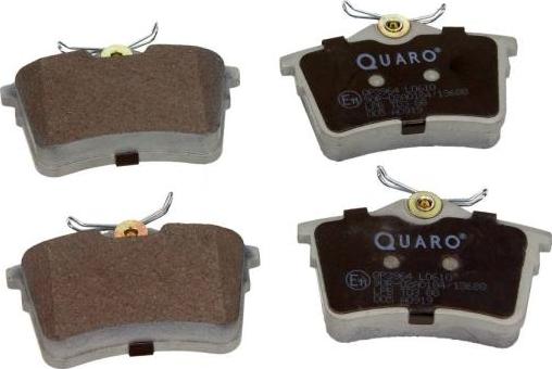 QUARO QP3964 - Brake Pad Set, disc brake onlydrive.pro