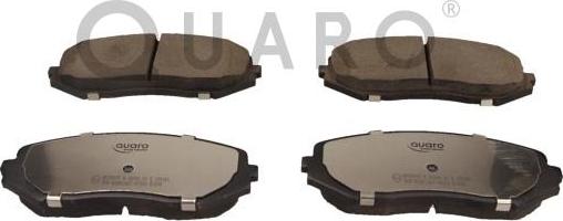 QUARO QP3907C - Brake Pad Set, disc brake onlydrive.pro