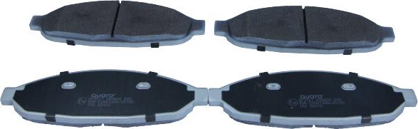 QUARO QP3527 - Brake Pad Set, disc brake onlydrive.pro