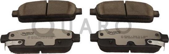 QUARO QP3663C - Brake Pad Set, disc brake onlydrive.pro