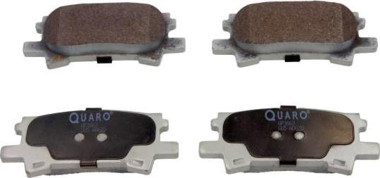 QUARO QP3863 - Brake Pad Set, disc brake onlydrive.pro