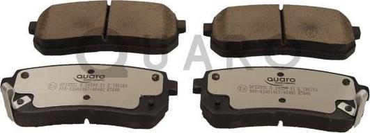 QUARO QP3355C - Brake Pad Set, disc brake onlydrive.pro