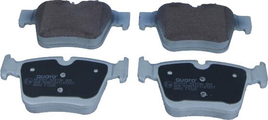 QUARO QP3337 - Brake Pad Set, disc brake onlydrive.pro