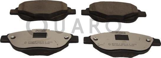 QUARO QP3797C - Brake Pad Set, disc brake onlydrive.pro