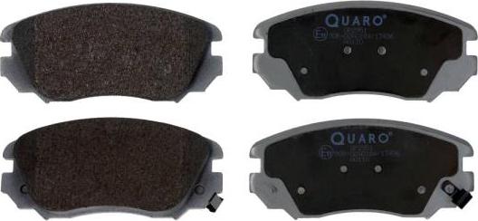 QUARO QP2951 - Brake Pad Set, disc brake onlydrive.pro