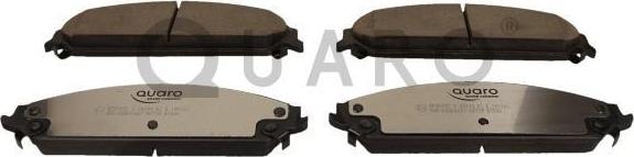 QUARO QP2043C - Brake Pad Set, disc brake onlydrive.pro