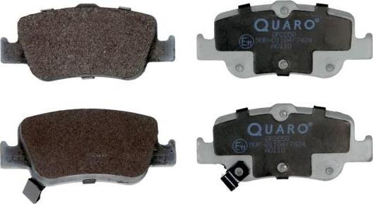 QUARO QP2058 - Brake Pad Set, disc brake onlydrive.pro