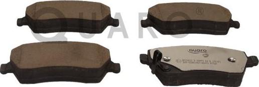 QUARO QP2261C - Brake Pad Set, disc brake onlydrive.pro