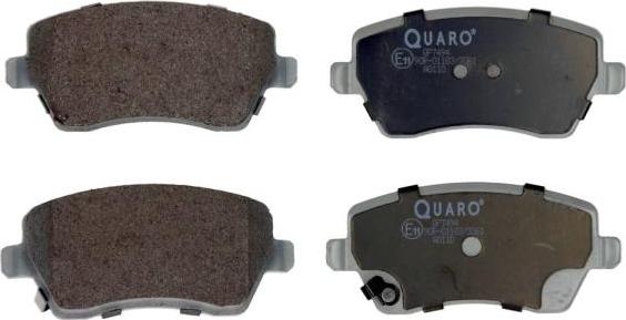 QUARO QP7494 - Brake Pad Set, disc brake onlydrive.pro