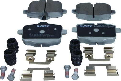 QUARO QP7491 - Brake Pad Set, disc brake onlydrive.pro