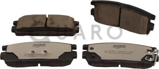 QUARO QP7567C - Brake Pad Set, disc brake onlydrive.pro