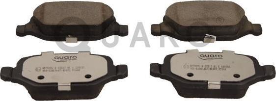 QUARO QP7589C - Brake Pad Set, disc brake onlydrive.pro