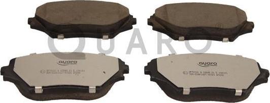 QUARO QP7092C - Brake Pad Set, disc brake onlydrive.pro