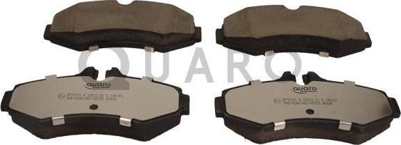 QUARO QP7037C - Brake Pad Set, disc brake onlydrive.pro