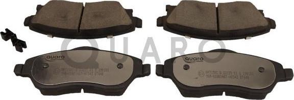 QUARO QP7150C - Brake Pad Set, disc brake onlydrive.pro