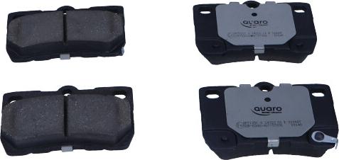 QUARO QP7125C - Brake Pad Set, disc brake onlydrive.pro