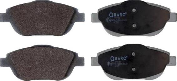 QUARO QP7217 - Brake Pad Set, disc brake onlydrive.pro