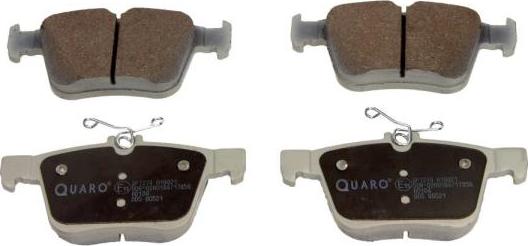 QUARO QP7274 - Brake Pad Set, disc brake onlydrive.pro