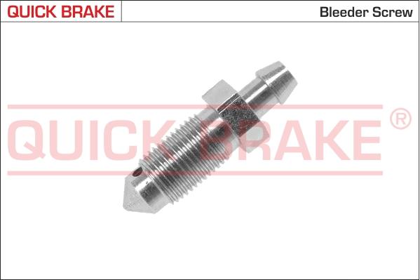 QUICK BRAKE 0019 - Breather Screw / Valve onlydrive.pro