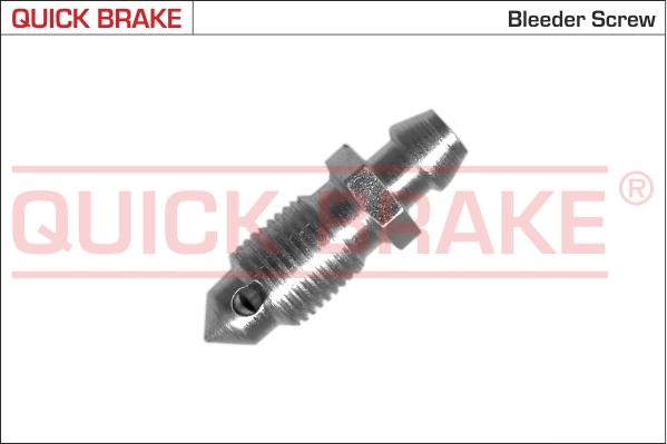 QUICK BRAKE 0016 - Breather Screw / Valve onlydrive.pro