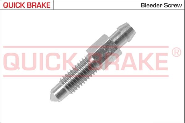 QUICK BRAKE 0010 - Breather Screw / Valve onlydrive.pro