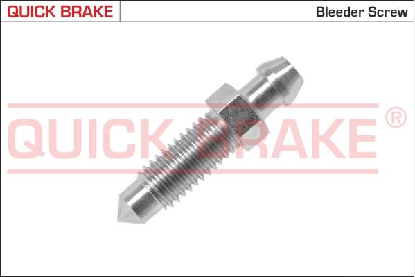 QUICK BRAKE 0011 - Breather Screw / Valve onlydrive.pro