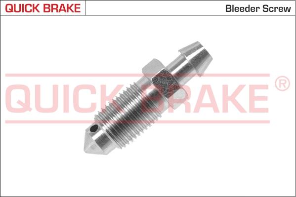 QUICK BRAKE 0017 - Breather Screw / Valve onlydrive.pro