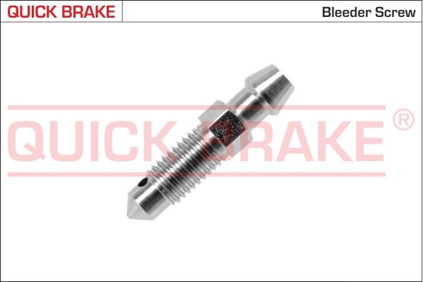 QUICK BRAKE 0086 - Breather Screw / Valve onlydrive.pro