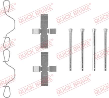 QUICK BRAKE 1090982 - Accessory Kit for disc brake Pads onlydrive.pro