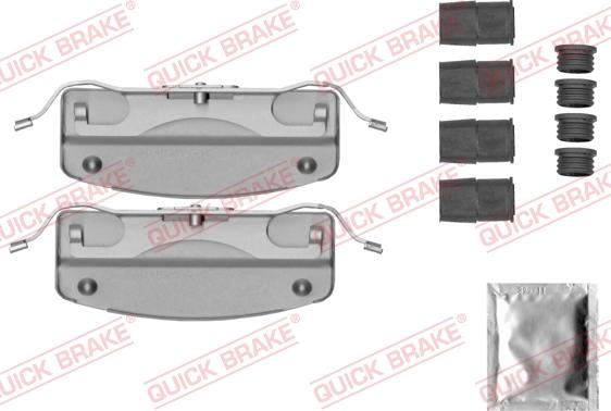 QUICK BRAKE 1090041 - Accessory Kit for disc brake Pads onlydrive.pro