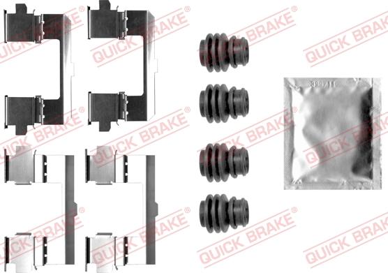 QUICK BRAKE 1090048 - Accessory Kit for disc brake Pads onlydrive.pro