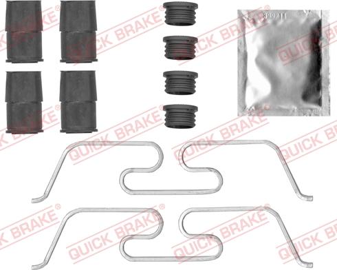 QUICK BRAKE 1090050 - Accessory Kit for disc brake Pads onlydrive.pro