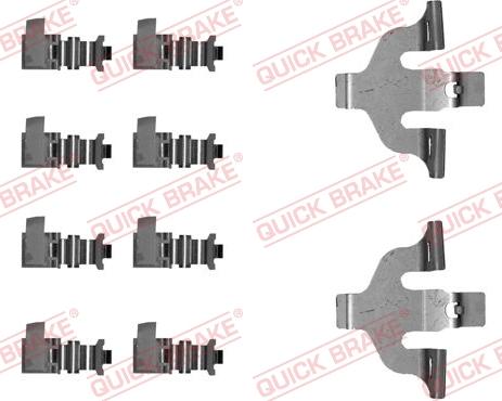 QUICK BRAKE 1090066 - Tarvikesarja, jarrupala onlydrive.pro