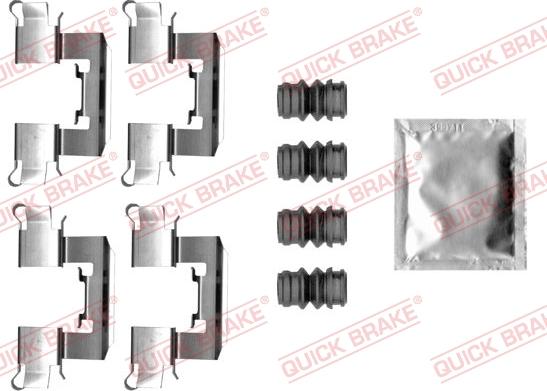 QUICK BRAKE 1090062 - Accessory Kit for disc brake Pads onlydrive.pro