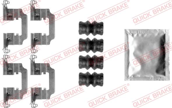 QUICK BRAKE 1090008 - Accessory Kit for disc brake Pads onlydrive.pro