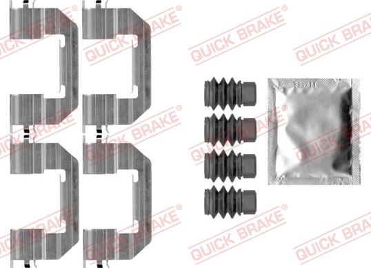 QUICK BRAKE 1090011 - Accessory Kit for disc brake Pads onlydrive.pro
