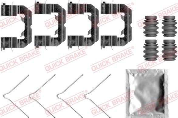 QUICK BRAKE 1090089 - Accessory Kit for disc brake Pads onlydrive.pro