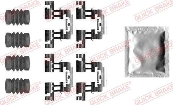 QUICK BRAKE 1090025 - Accessory Kit for disc brake Pads onlydrive.pro