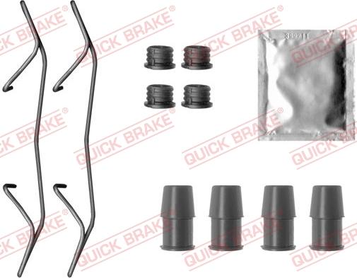 QUICK BRAKE 1090075 - Accessory Kit for disc brake Pads onlydrive.pro