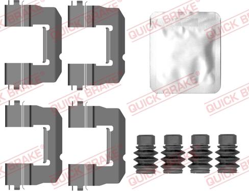 QUICK BRAKE 109-0157 - Accessory Kit for disc brake Pads onlydrive.pro