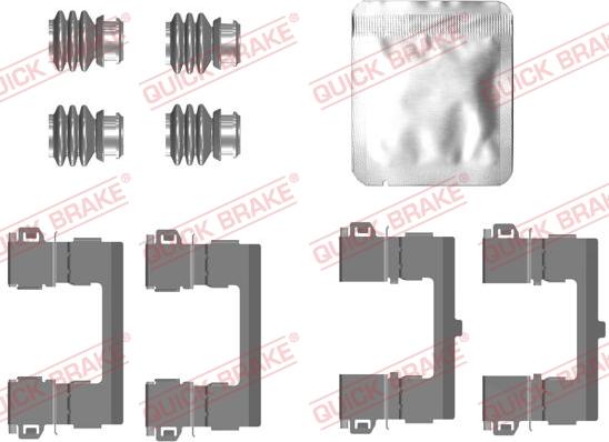 QUICK BRAKE 1090112 - Accessory Kit for disc brake Pads onlydrive.pro